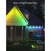 RGBIC LED Permanent Outdoor Lights for Durable Outdoor Illumination